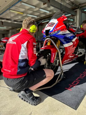 Honda Racing completes successful Spanish test.
